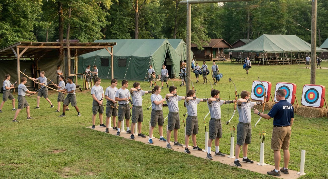 Special Weapon Training & Archery Practice Camp for Students