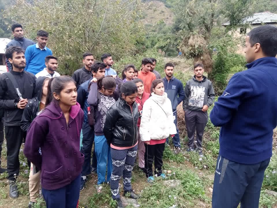 Adventure & Disaster Management Camp for Students in Himachal